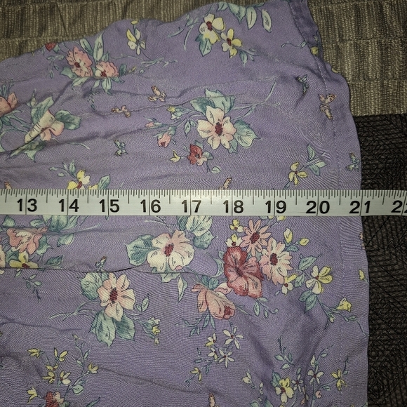 Oshkosh B'Gosh Purple Floral Print Dress Toddler Size 5 - Picture 8 of 8